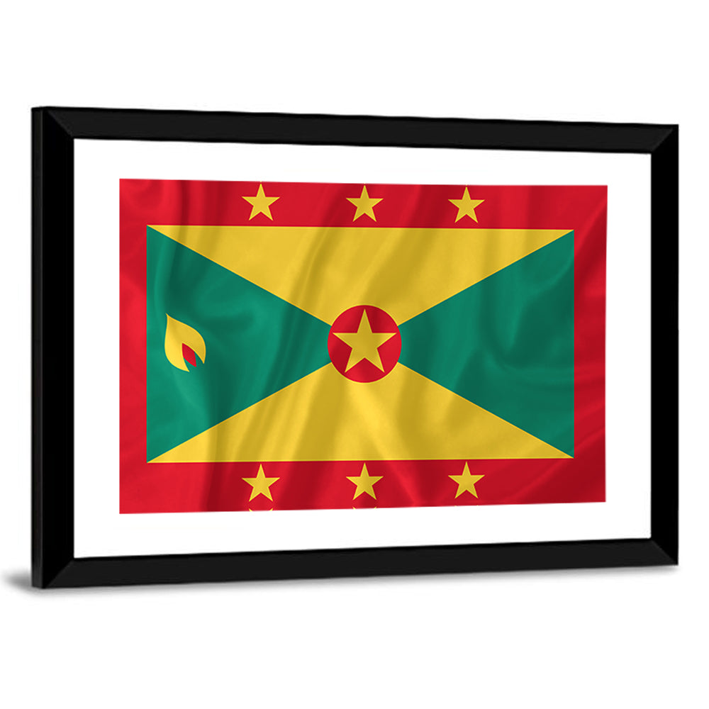 Grenada National Flag Wall Art