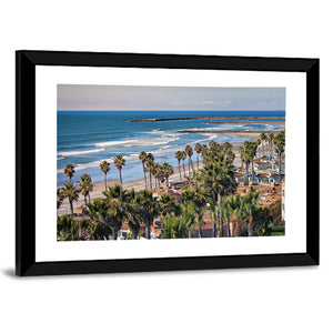 Oceanside Shoreline California Wall Art