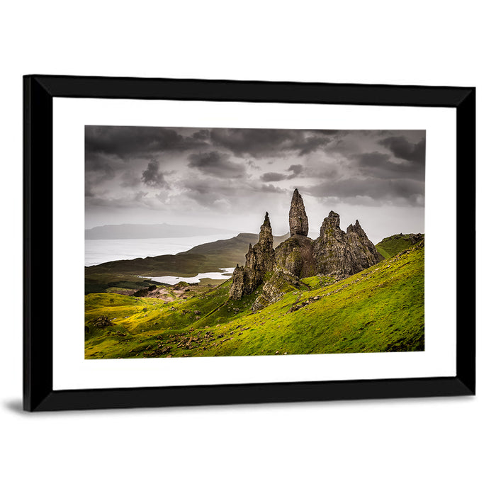 Old Man of Storr, Isle of Skye Wall Art as a framed print