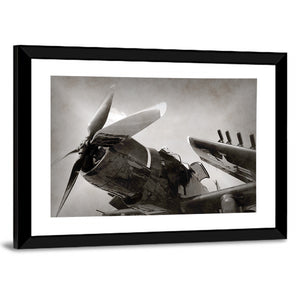 Navy Fighter Plane Wall Art