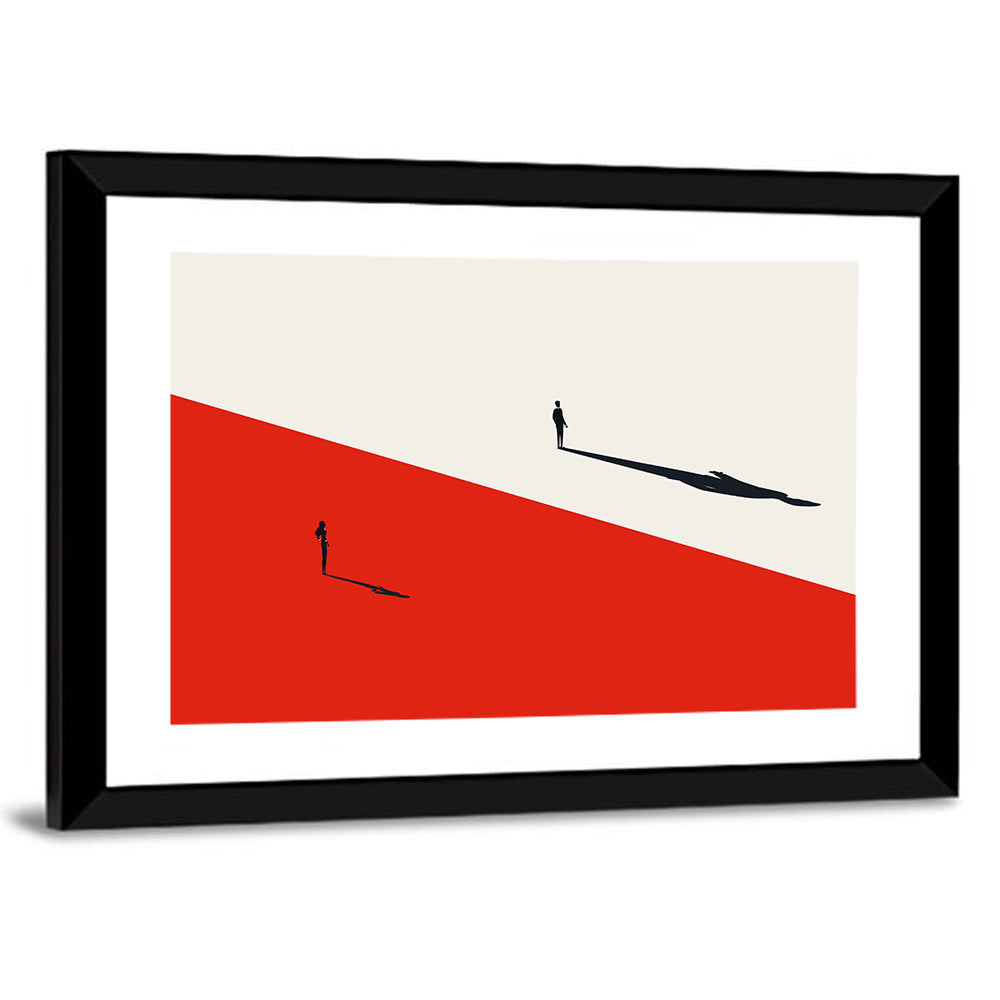 Gender Gap Symbol Wall Art
