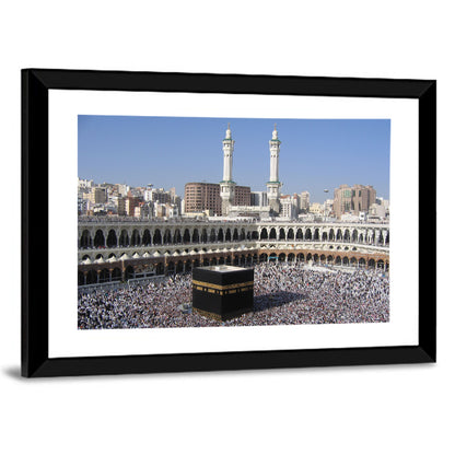 Kaaba at Masjid Al-haram Wall Art