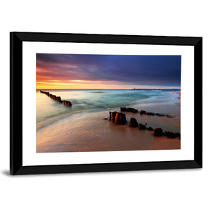 Poland Beach Sunrise Wall Art