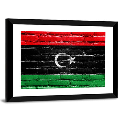 Flag Of Libya Wall Art