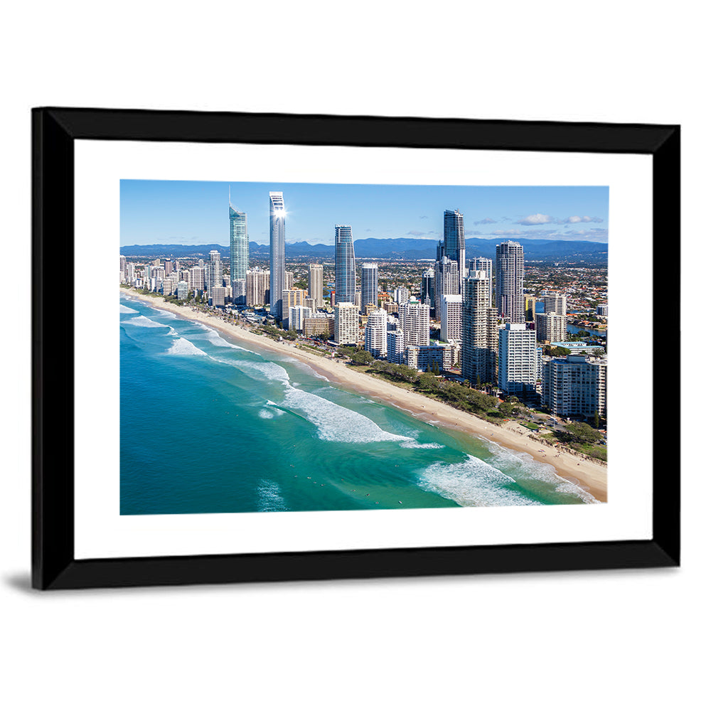 Surfers Paradise Skyline, Gold Coast Wall Art