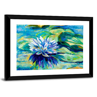 Impressionist Water Lily Study Wall Art