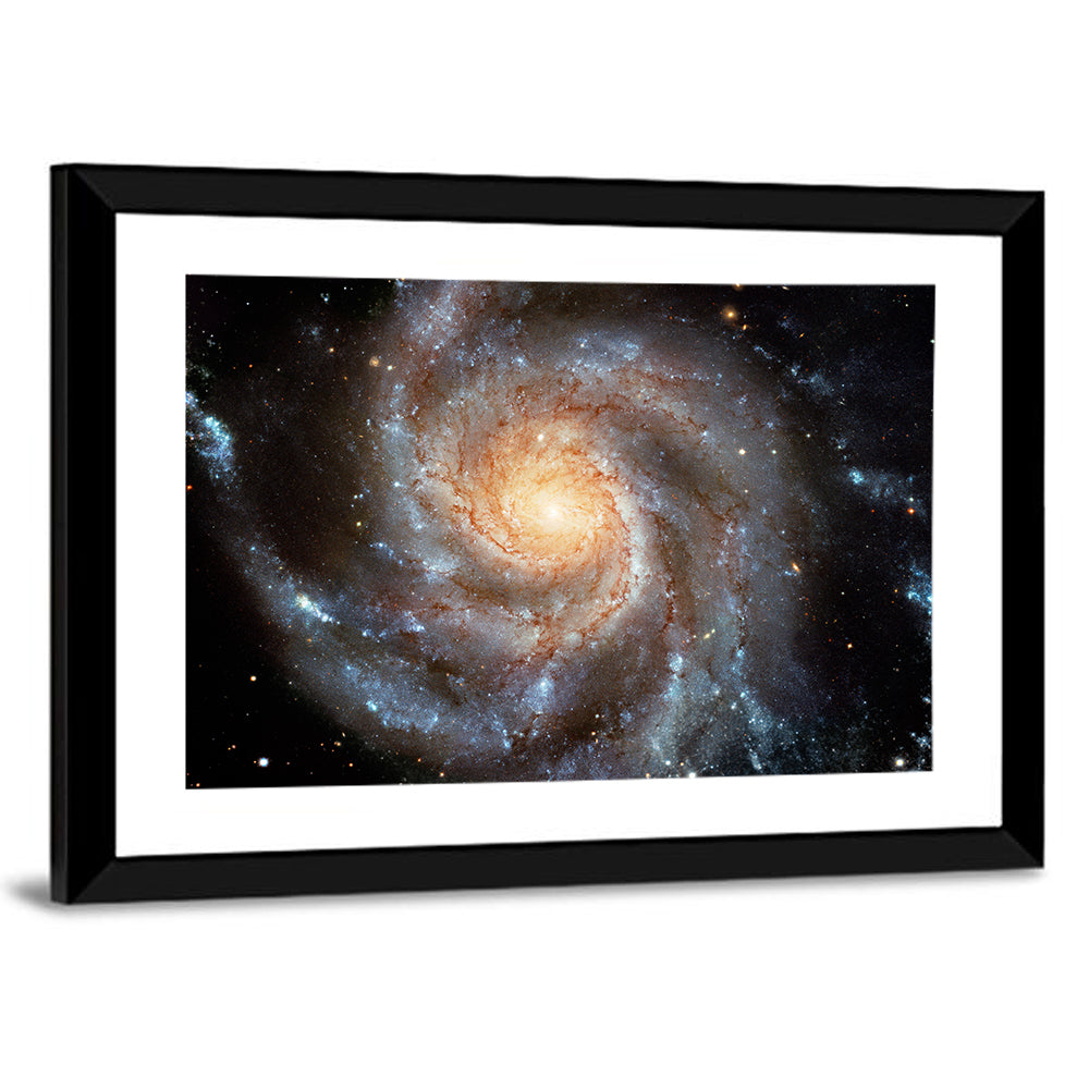 Giant Spiral Galaxy Disk Wall Art