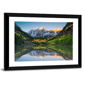 Maroon Bells Lake Colorado Wall Art