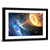 Black Hole With Orbiting Companion Star Wall Art