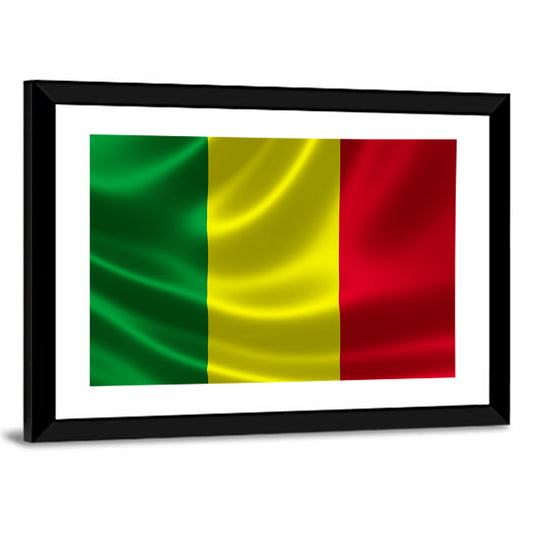 Flag Of Mali Wall Art