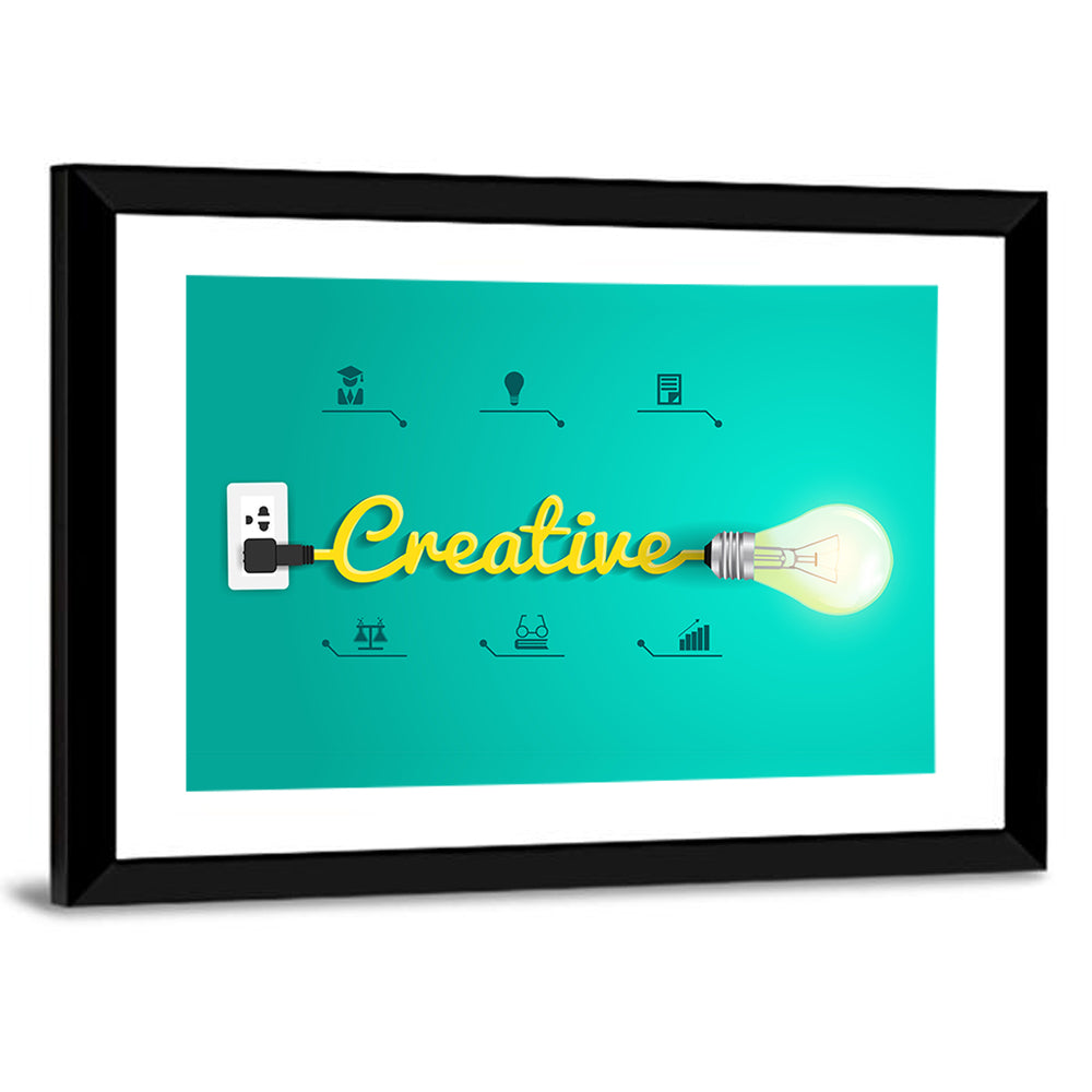 Creative Concept Typography Wall Art