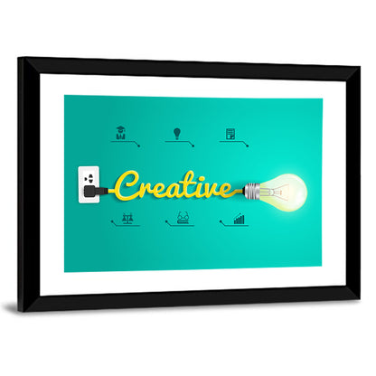 Creative Concept Typography Wall Art