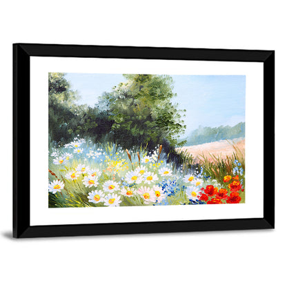 Meadow Of Daisies Artwork Wall Art