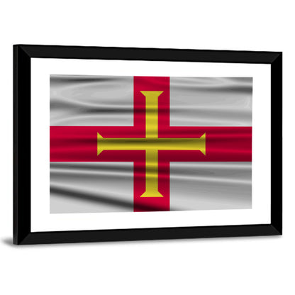 Flag Of Guernsey Wall Art