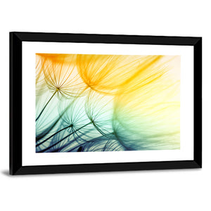 Dandelion Seed In Sunlight Wall Art