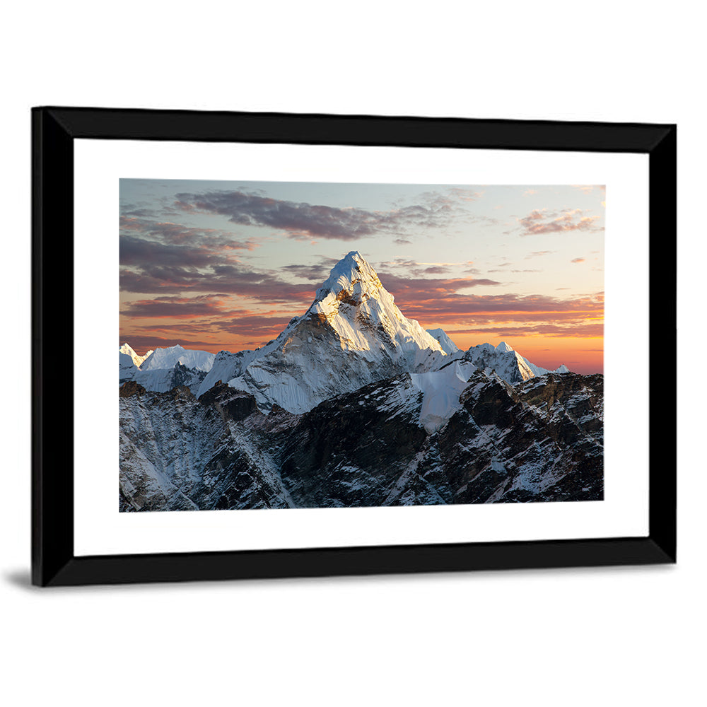 Ama Dablam at Dusk Wall Art