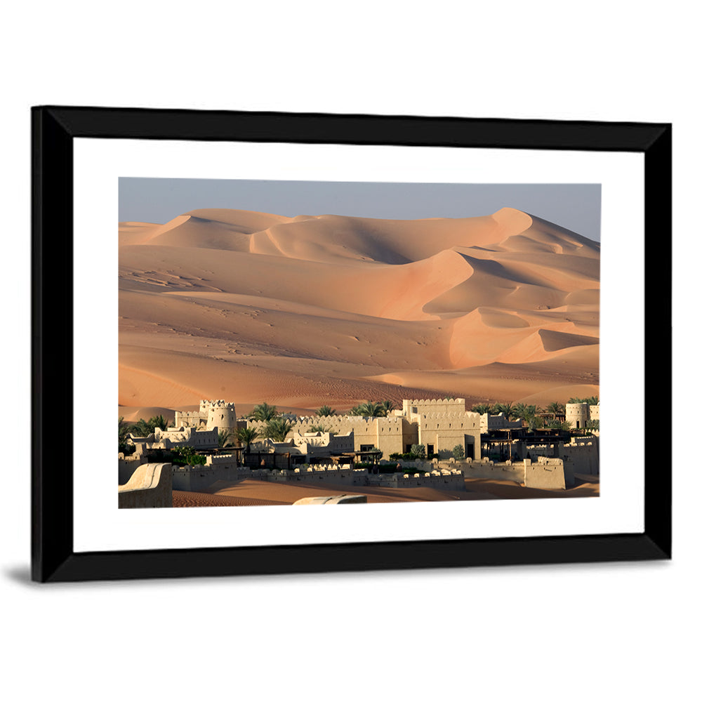 Abu Dhabi Desert Dunes Wall Art