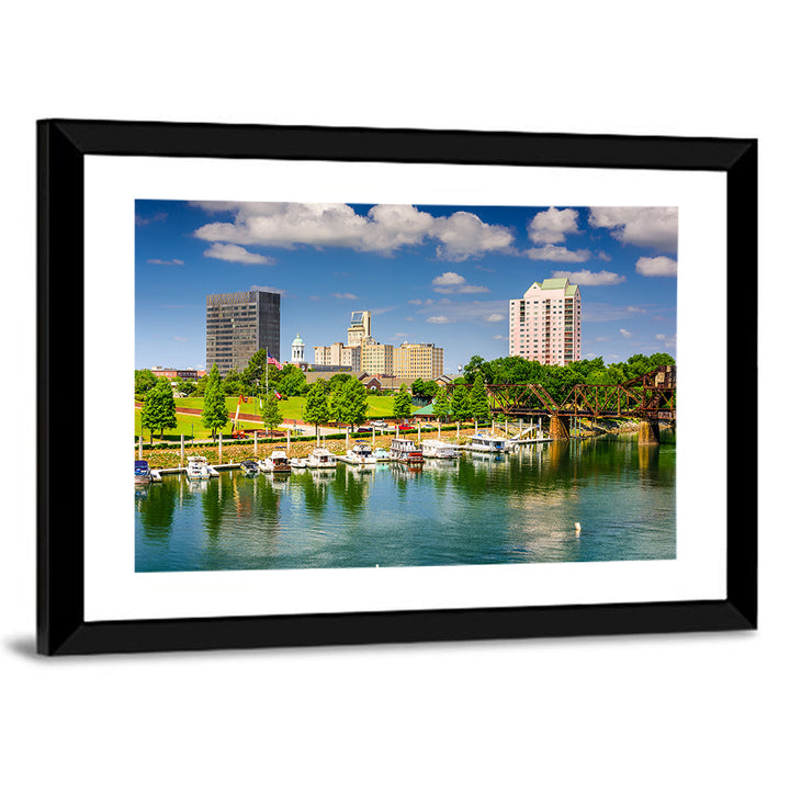 Augusta Canal Skyline Wall Art