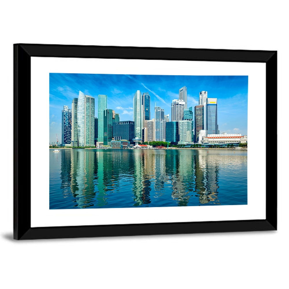 Marina Bay Singapore Skyline Wall Art