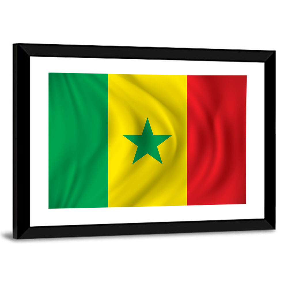 Flag Of Senegal Wall Art