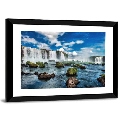 Iguacu Falls In Brazil Wall Art