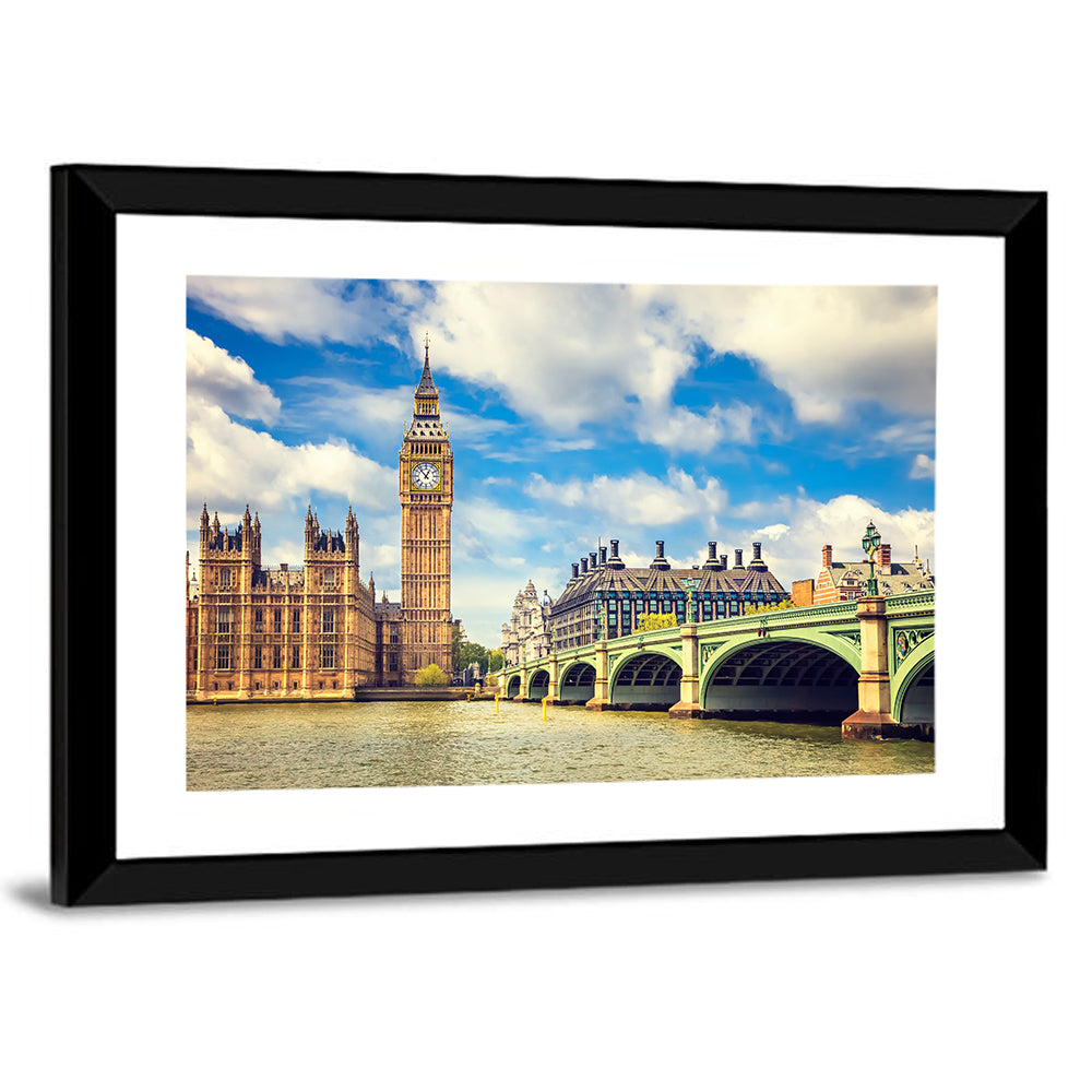 Big Ben and Westminster Bridge, London Wall Art