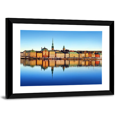 Stockholm Gamla Stan Skyline Wall Art