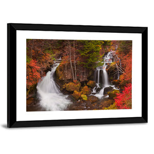 The Ryuzu Falls In Nikko Japan Wall Art