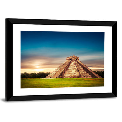 Temple of Kukulkan, Chichen Itza Wall Art