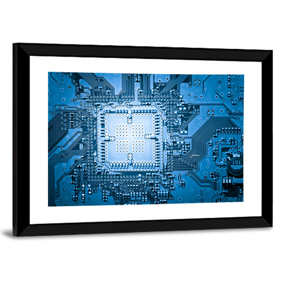 Computer Circuit Board Wall Art