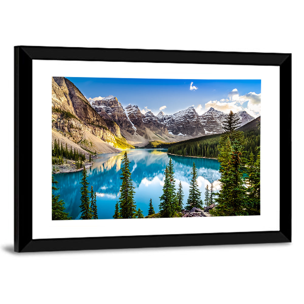 Moraine Lake Reflection Wall Art