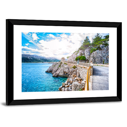 Adriatic Coastal Road Wall Art