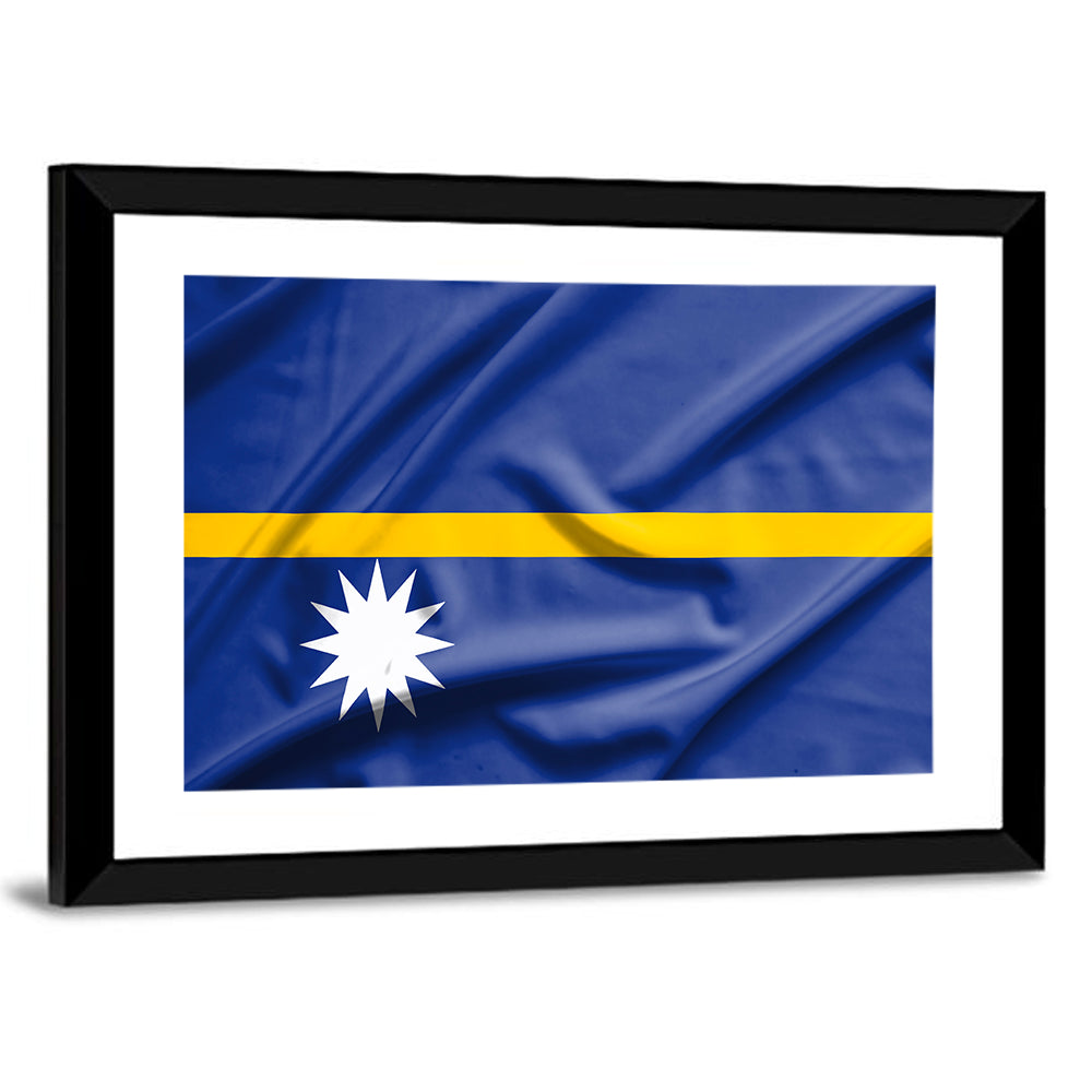 Flag of Nauru Wall Art
