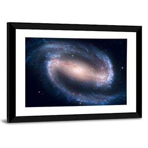 Barred Spiral Galaxy Wall Art