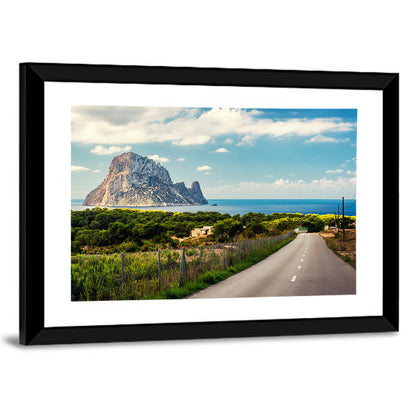 Road to Cala D'hort, Es Vedrà Wall Art