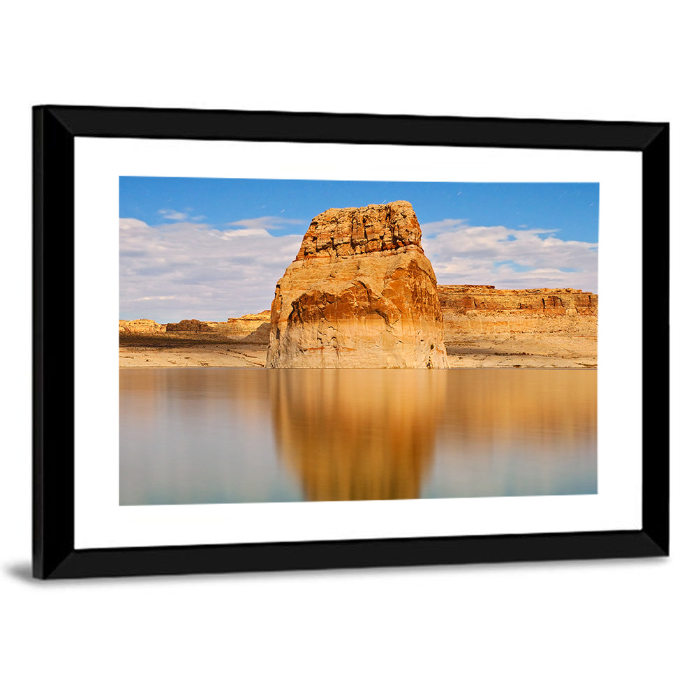 Lone Rock at Lake Powell Wall Art