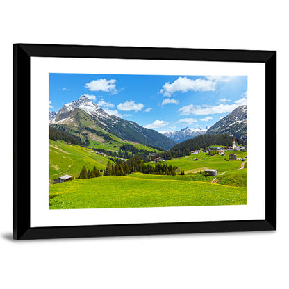 Biberkopf Meadow View Wall Art