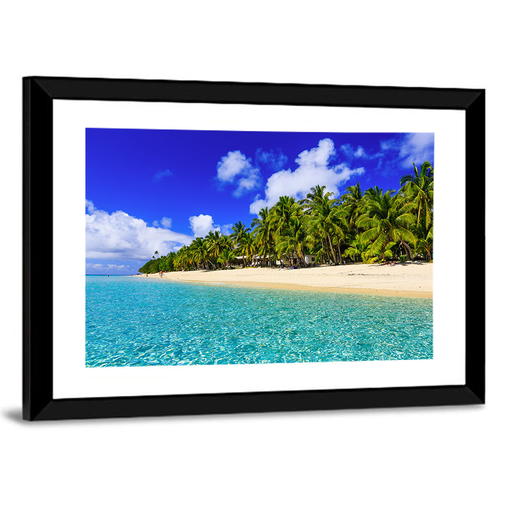 Dravuni Island Beach, Fiji Wall Art