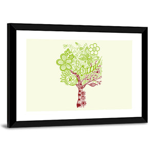 Surreal Tree Artwork Wall Art