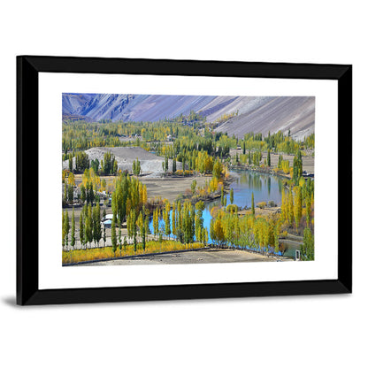 Autumn Valley, Northern Pakistan Wall Art