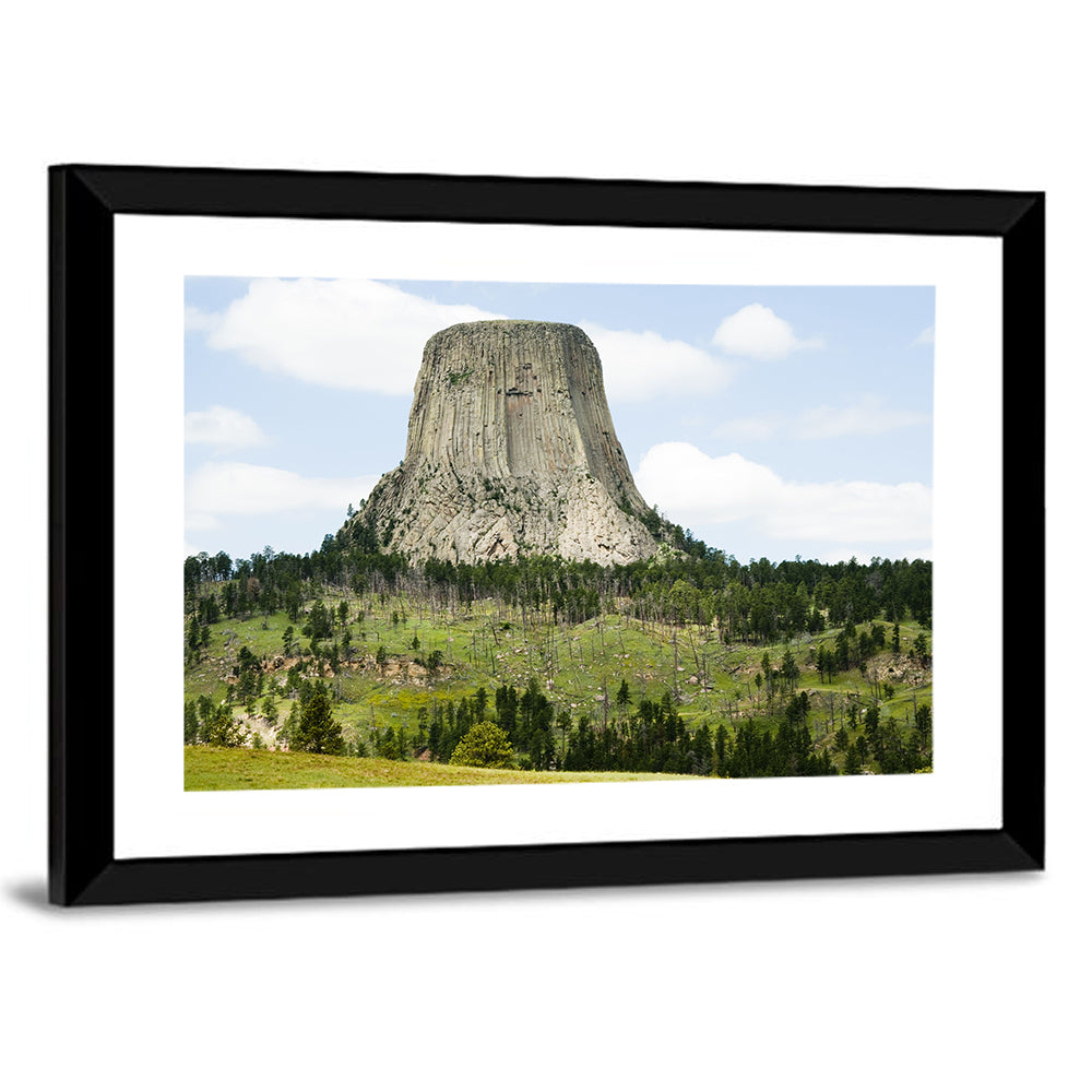 Devils Tower Columnar Monolith Wall Art