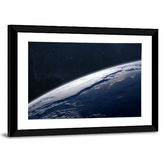 Planet Earth From Space Wall Art