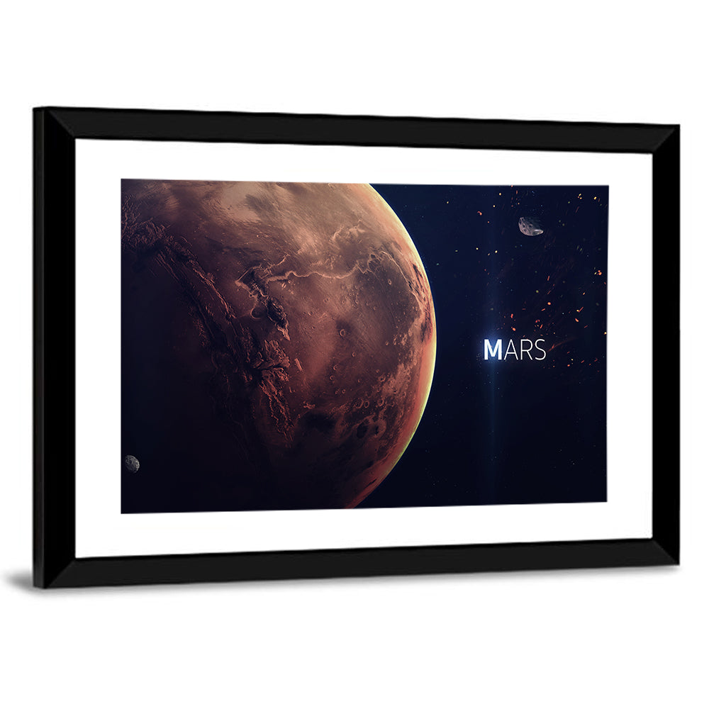 Mars Close-up Wall Art