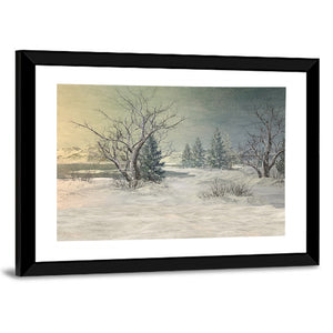 Fantasy Winter Season Wall Art