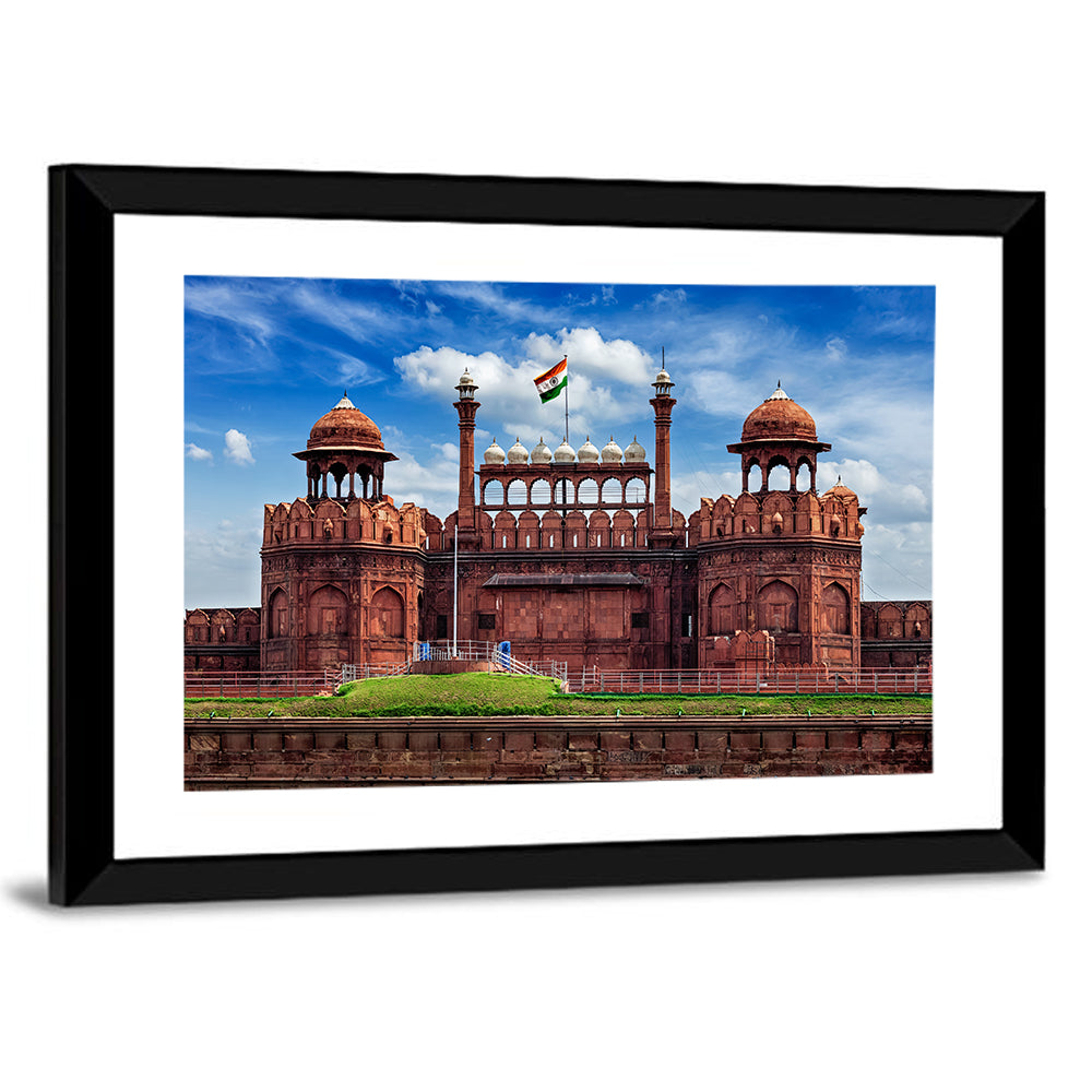 Red Fort Facade, Delhi Wall Art