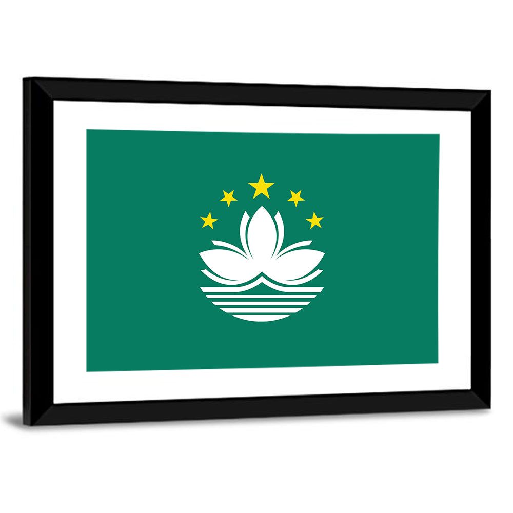 Flag Of Macau Wall Art