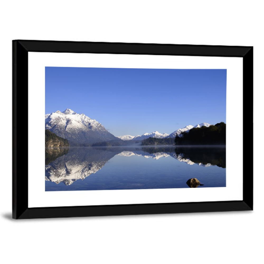 San Carlos De Bariloche Lake Reflection Wall Art