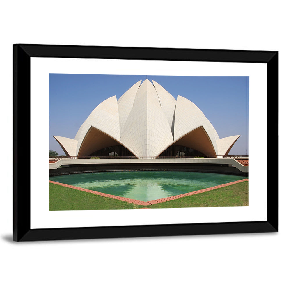 Lotus Temple New Delhi Wall Art