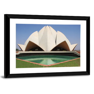 Delhi Lotus Temple Wall Art