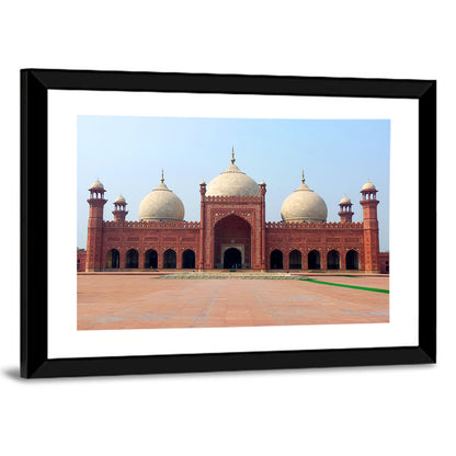 Badshahi Mosque Front View Wall Art